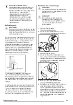 Preview for 41 page of Zanussi ZRX51100WA User Manual