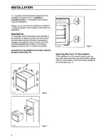 Предварительный просмотр 6 страницы Zanussi ZSA 10 Operating & Installation Manual