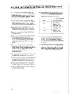 Preview for 17 page of Zanussi ZSA 35 Operating And Installation Manual