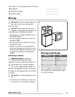 Предварительный просмотр 17 страницы Zanussi ZSC25225 User Manual