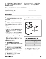 Предварительный просмотр 51 страницы Zanussi ZSC25225 User Manual