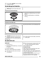 Предварительный просмотр 65 страницы Zanussi ZSC25225 User Manual