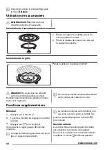 Предварительный просмотр 48 страницы Zanussi ZSC25225XA User Manual