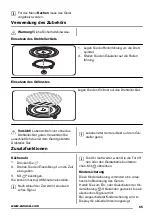 Предварительный просмотр 65 страницы Zanussi ZSC25225XA User Manual