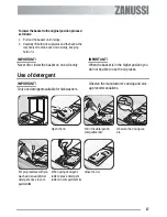 Preview for 17 page of Zanussi ZSF 6161 S User Manual