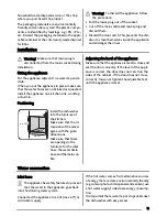 Preview for 15 page of Zanussi ZSF2450S User Manual