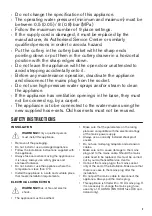 Preview for 3 page of Zanussi ZSFN121W1 User Manual