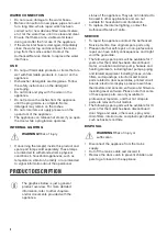 Preview for 4 page of Zanussi ZSFN121W1 User Manual