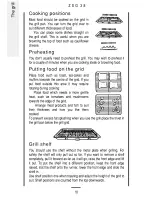 Предварительный просмотр 10 страницы Zanussi ZSG 38 Operating Instructions Manual