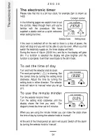 Предварительный просмотр 24 страницы Zanussi ZSG 38 Operating Instructions Manual