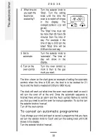 Предварительный просмотр 26 страницы Zanussi ZSG 38 Operating Instructions Manual