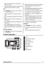 Preview for 17 page of Zanussi ZSG20100XA User Manual