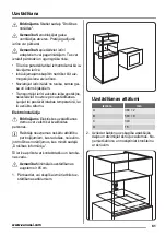 Preview for 61 page of Zanussi ZSG20100XA User Manual