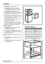 Preview for 73 page of Zanussi ZSG20100XA User Manual