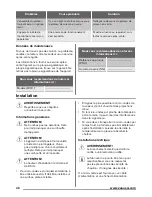 Предварительный просмотр 48 страницы Zanussi ZSG25224 User Manual