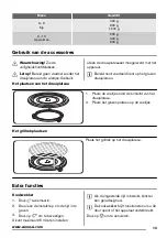 Предварительный просмотр 13 страницы Zanussi ZSG25249 User Manual