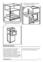 Предварительный просмотр 17 страницы Zanussi ZSG25249 User Manual