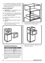 Предварительный просмотр 32 страницы Zanussi ZSG25249 User Manual