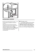 Предварительный просмотр 33 страницы Zanussi ZSG25249 User Manual