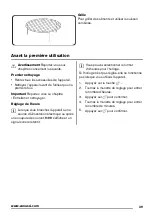 Предварительный просмотр 39 страницы Zanussi ZSG25249 User Manual