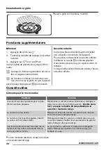 Предварительный просмотр 46 страницы Zanussi ZSG25249 User Manual