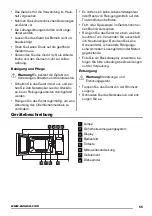 Предварительный просмотр 55 страницы Zanussi ZSG25249 User Manual