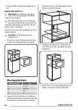 Предварительный просмотр 66 страницы Zanussi ZSG25249 User Manual