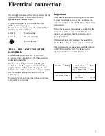 Preview for 6 page of Zanussi ZSM 703 SS Operating And Installation Manual