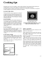 Предварительный просмотр 16 страницы Zanussi ZSM 705 K Operating And Installation Manual