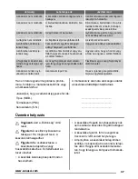 Предварительный просмотр 47 страницы Zanussi zsm17100 User Manual