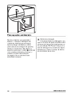 Предварительный просмотр 72 страницы Zanussi zsm17100 User Manual