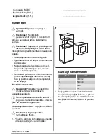 Предварительный просмотр 93 страницы Zanussi zsm17100 User Manual