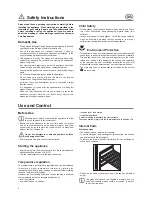 Preview for 2 page of Zanussi ZT 132-3 Instructions For Use Manual