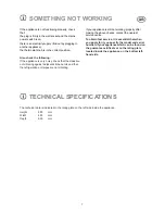 Preview for 7 page of Zanussi ZT 140 Instruction Booklet