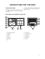 Предварительный просмотр 5 страницы Zanussi ZT 25 Instruction Book