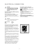 Предварительный просмотр 17 страницы Zanussi ZT 45/30 Instruction Booklet