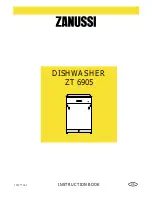 Preview for 1 page of Zanussi ZT 6905 Instruction Book