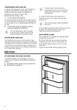 Preview for 8 page of Zanussi ZTAN14FS1 User Manual