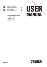 Zanussi ZTBB 276 User Manual preview