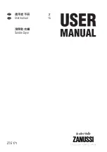 Zanussi ZTE 171 User Manual preview