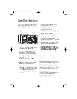 Preview for 8 page of Zanussi ZTE 250 Instruction Booklet