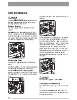 Preview for 14 page of Zanussi ZTE 275 User Manual