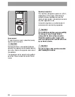 Preview for 24 page of Zanussi ZTE 275 User Manual