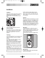 Предварительный просмотр 23 страницы Zanussi ZTE170 Instruction Booklet