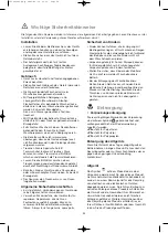 Preview for 34 page of Zanussi ZTE240 Instruction Booklet