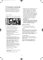 Preview for 42 page of Zanussi ZTE240 Instruction Booklet