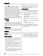 Preview for 18 page of Zanussi ZTE283 User Manual