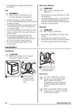 Предварительный просмотр 18 страницы Zanussi ZTE7100PZ User Manual