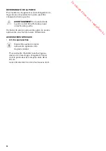 Preview for 36 page of Zanussi ZTE7101PZ User Manual