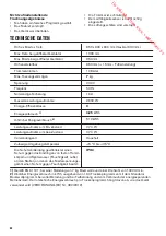 Preview for 60 page of Zanussi ZTE7101PZ User Manual